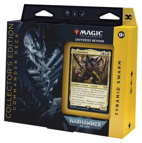 MTG Universes Beyond: Warhammer 40,000 Commander Deck - Tyranid Swarm [Collector's Edition]