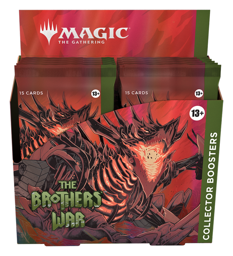 MTG The Brothers' War - Collector Booster Box | 12 Packs + Box Topper