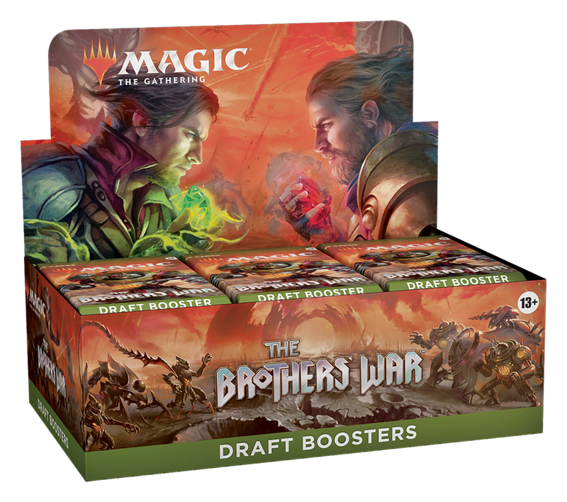 MTG The Brothers' War - Draft Booster Box | 36 Packs + Box Topper