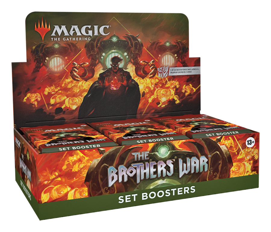MTG The Brothers' War - Set Booster Box | 30 Packs + Box Topper MTG The Brothers' War - Set Booster Box | 30 Packs + Box Topper