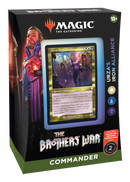 MTG The Brothers' War Commander Deck - Urza's Iron Alliance + Collector Booster Sample Pack