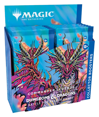 MTG Commander Legends: Battle for Baldur's Gate - Collector Booster Box | 12 Packs