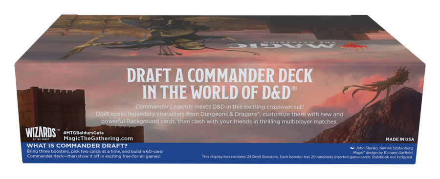 mtg commander legends draft booster box Magic the Gathering In some Commander Legends Draft Boosters MTG Commander Legends: Battle for