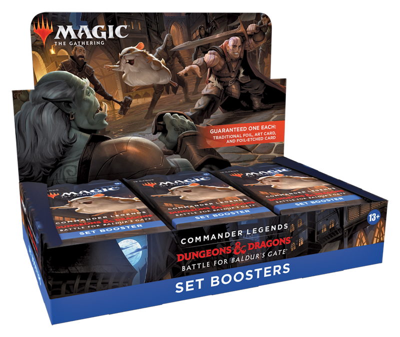 MTG Commander Legends: Battle for Baldur's Gate - Set Booster Box | 18 Packs