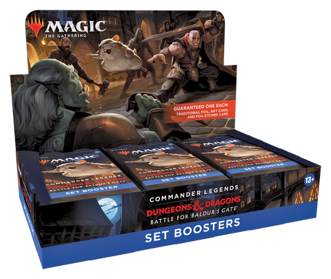 MTG Commander Legends: Battle for Baldur's Gate - Set Booster Box | 18 Packs