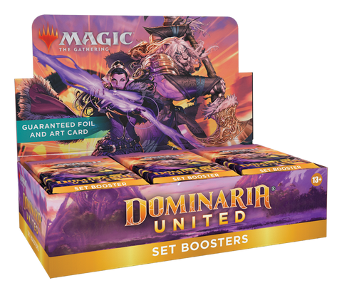 MTG Dominaria United - Set Booster Box | 30 Packs + Box Topper
