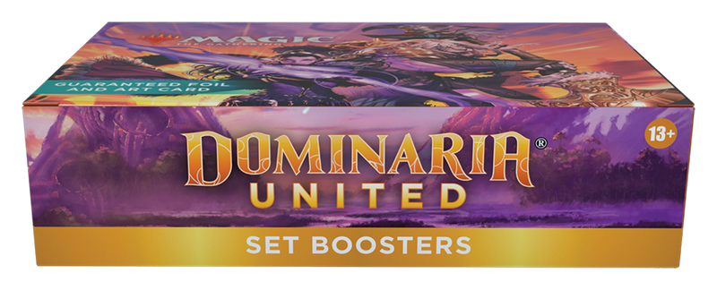 MTG Dominaria United - Set Booster Box | 30 Packs + Box Topper