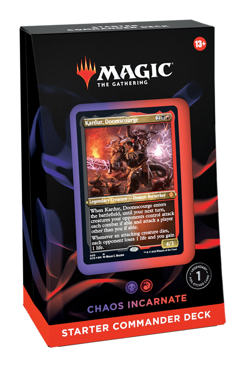 MTG Starter Commander Deck - Chaos Incarnate