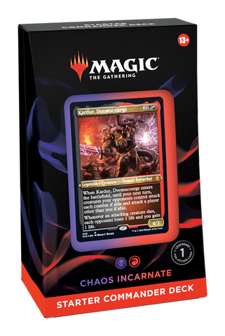 MTG Starter Commander Deck - Chaos Incarnate **Local Pick-Up Only**