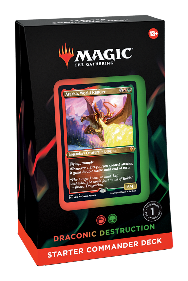 MTG Starter Commander Deck - Draconic Destruction
