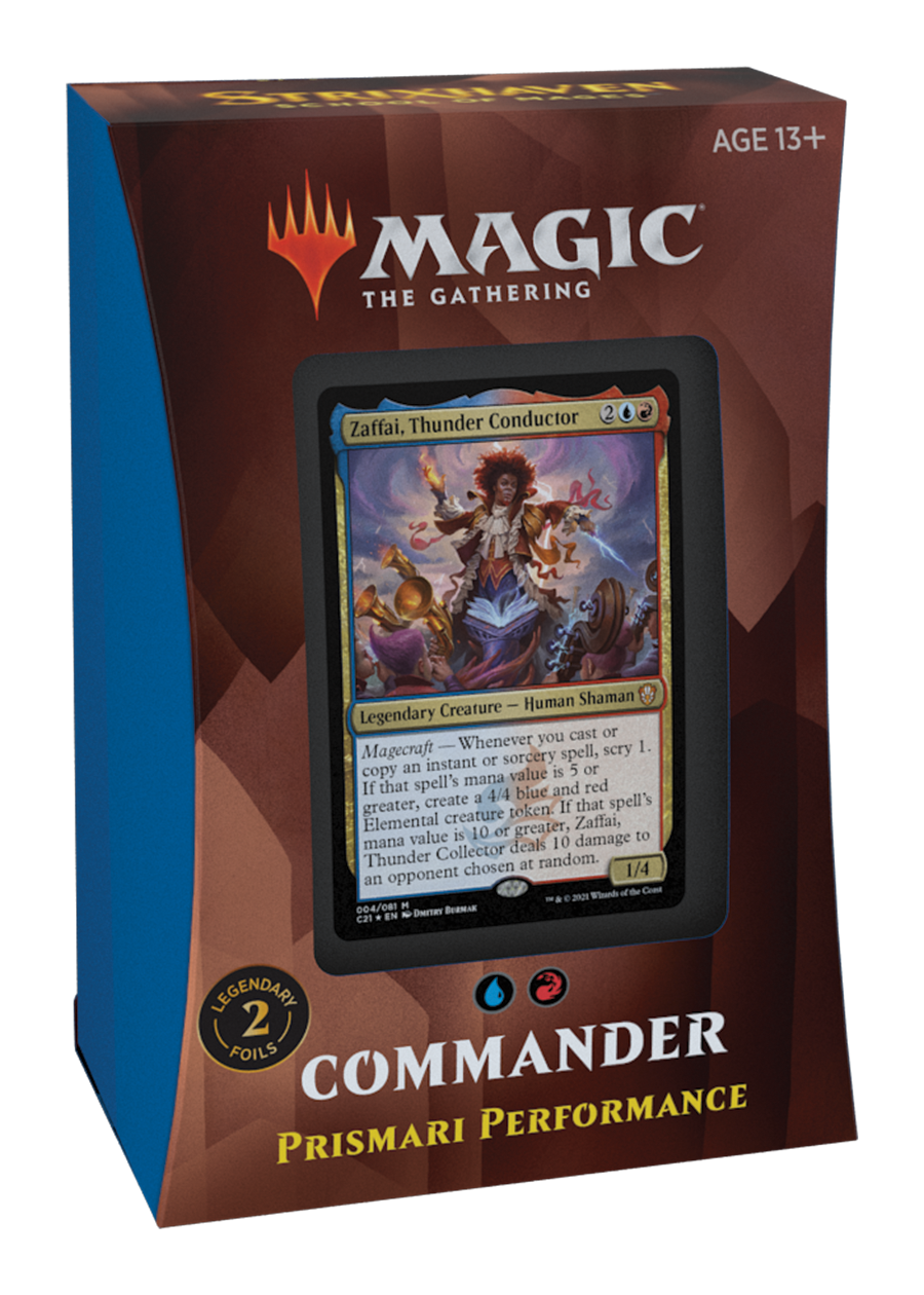 prismari cards mtg MTG Commander 2021 Deck