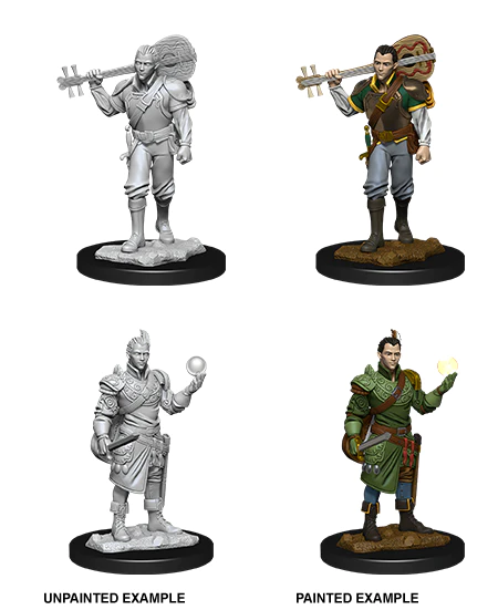 D&D Nolzur's Marvelous Miniatures: W12 Half-Elf Bard [Unpainted]