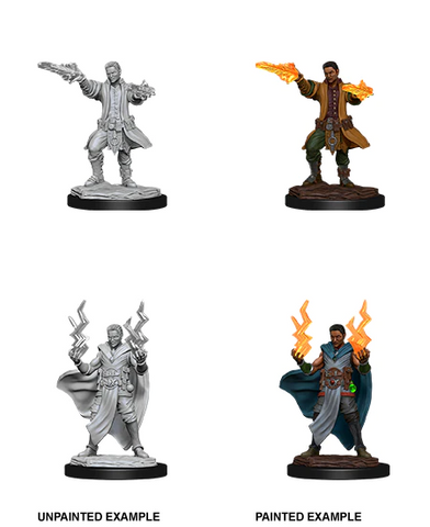 D&D Nolzur's Marvelous Miniatures: W12 Human Sorcerer [Unpainted]