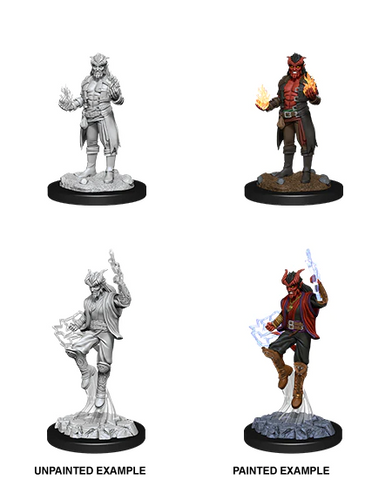 D&D Nolzur's Marvelous Miniatures: W12 Tiefling Sorcerer [Unpainted]