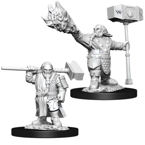 D&D Nolzur's Marvelous Miniatures: W11 Dwarf Cleric [Unpainted]