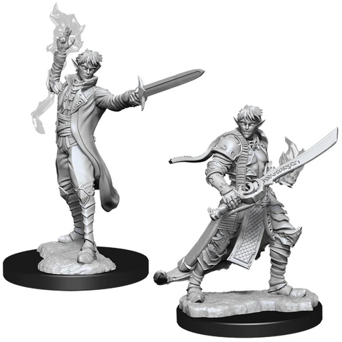 Pathfinder Battles Deep Cuts Miniatures: W11 Male Elf Magus [Unpainted]