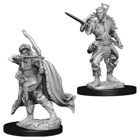 D&D Nolzur's Marvelous Miniatures: W07 Elf Rogue [Unpainted]