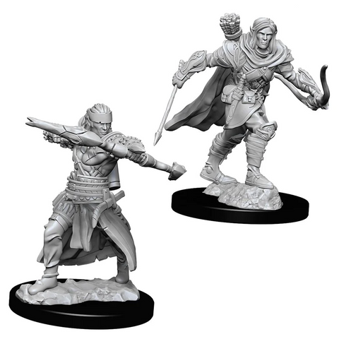 Pathfinder Battles Deep Cuts Miniatures: W07 Male Half-Elf Ranger [Unpainted]