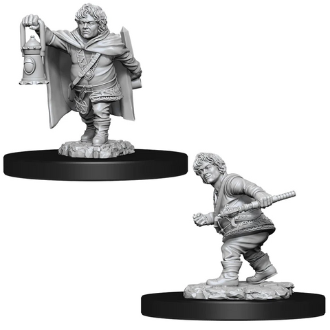 D&D Nolzur's Marvelous Miniatures: W11 Halfling Rogue [Unpainted]