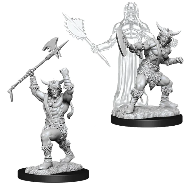 D&D Nolzur's Marvelous Miniatures: W11 Human Barbarian [Unpainted]