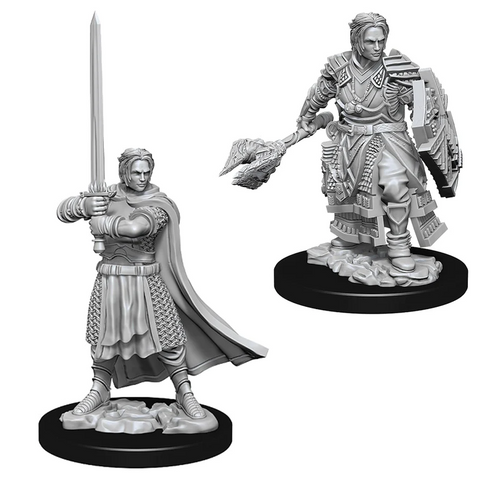 D&D Nolzur's Marvelous Miniatures: W08 Human Cleric [Unpainted]
