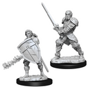 D&D Nolzur's Marvelous Miniatures: W08 Human Fighter [Unpainted]