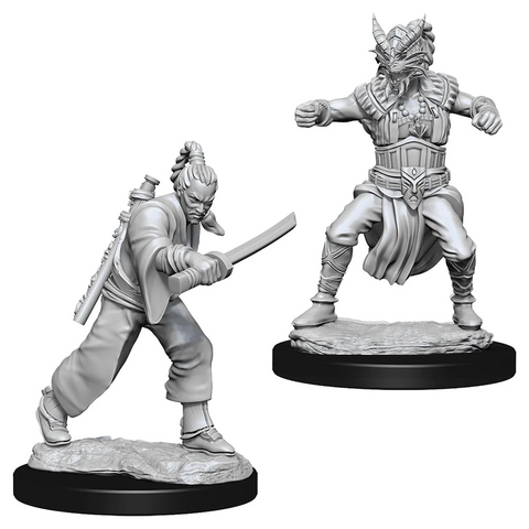 D&D Nolzur's Marvelous Miniatures: W08 Human Monk [Unpainted]