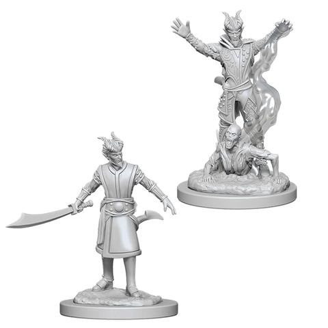 D&D Nolzur's Marvelous Miniatures: W06 Tiefling Warlock [Unpainted]