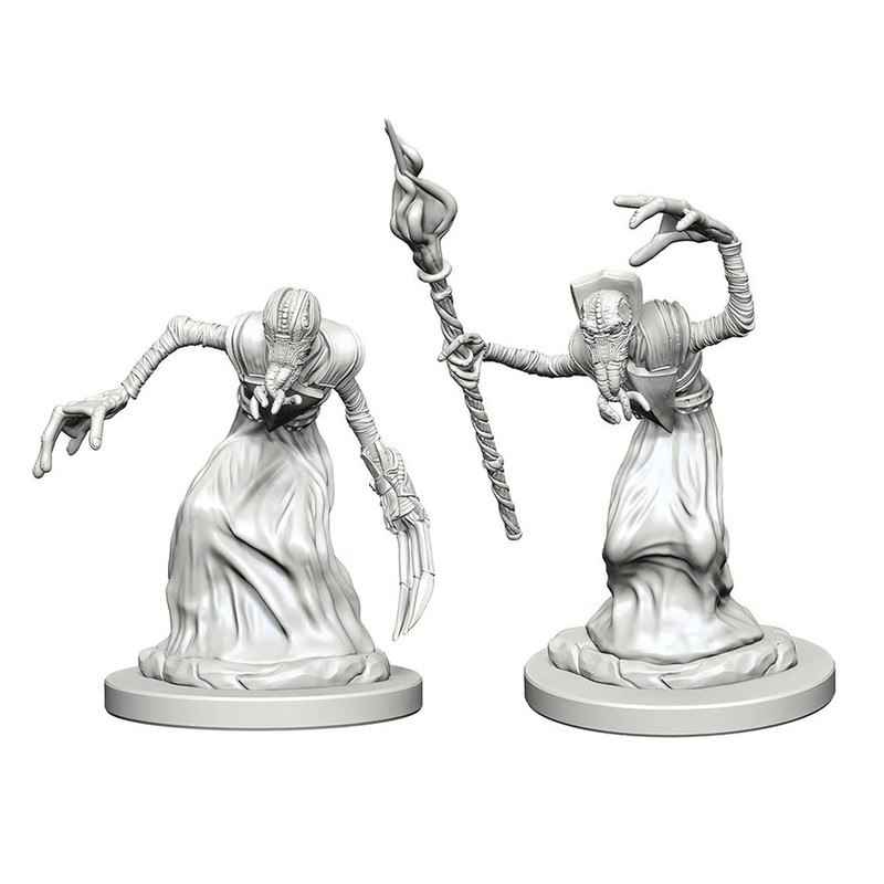 D&D Nolzur's Marvelous Miniatures: W01 Mindflayers [Unpainted]