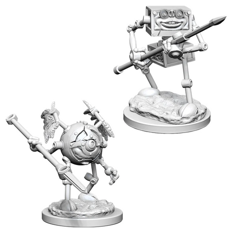D&D Nolzur's Marvelous Miniatures: W06 Monodrone & Duodrone [Unpainted]