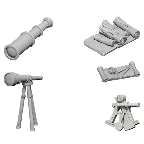 WizKids Deep Cuts Miniatures: W05 Navigator's Pack [Unpainted]