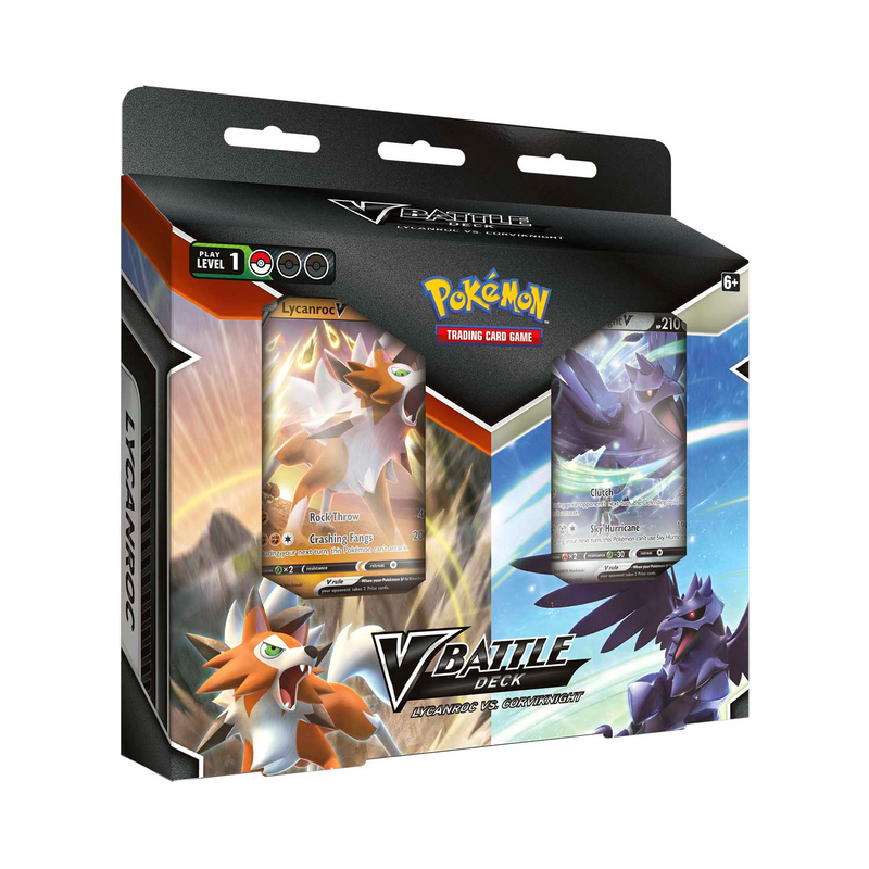 Pokémon TCG: V Battle Deck Bundle - Lycanroc vs. Corviknight