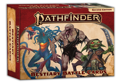 Pathfinder RPG (P2): Bestiary Battle Cards [Accessory]