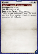 Pathfinder RPG (P2): Spell Cards - Divine [Accessory]
