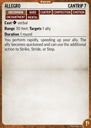 Pathfinder RPG (P2): Spell Cards - Focus [Accessory]