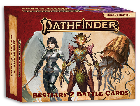 Pathfinder RPG (P2): Bestiary 2 Battle Cards [Accessory]
