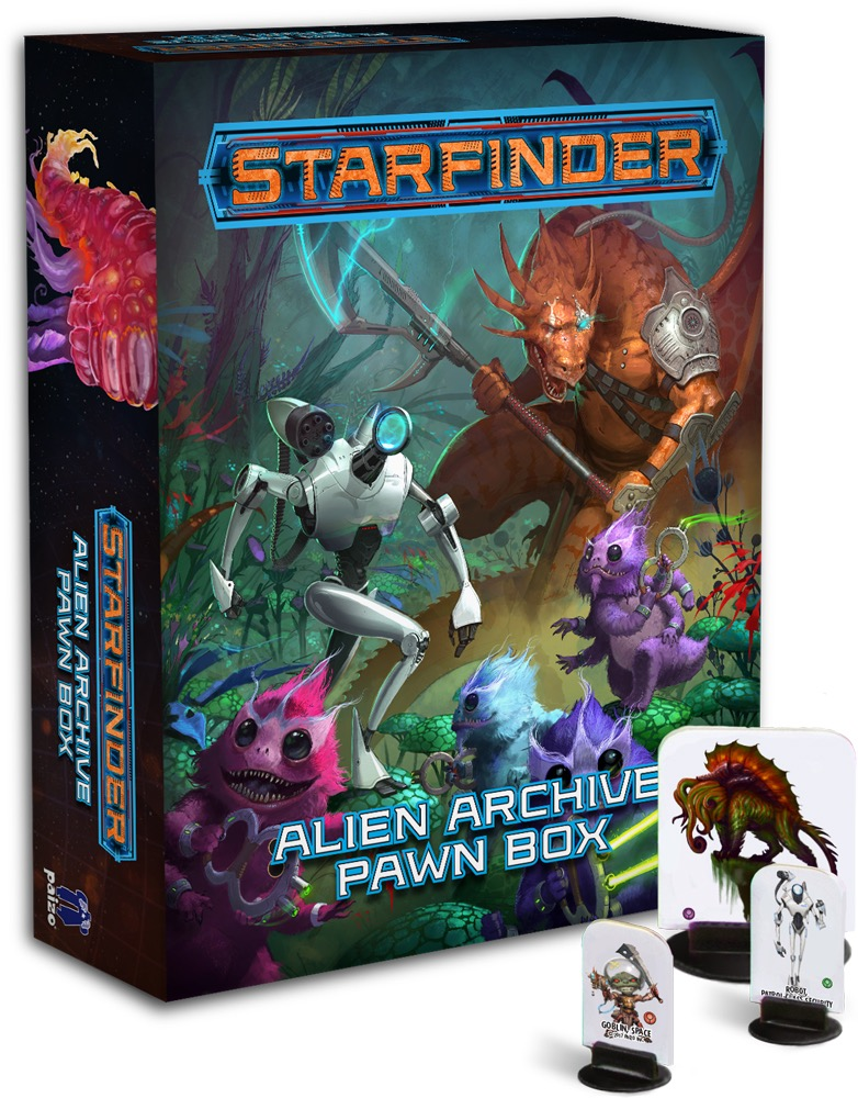 Starfinder RPG: Alien Archive Pawn Box [Accessory]