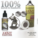 The Army Painter: Colour Primer - Plate Mail Metal **Local Pick-Up and Purchase Only**