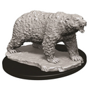 WizKids Deep Cuts Miniatures: W09 Polar Bear [Unpainted]