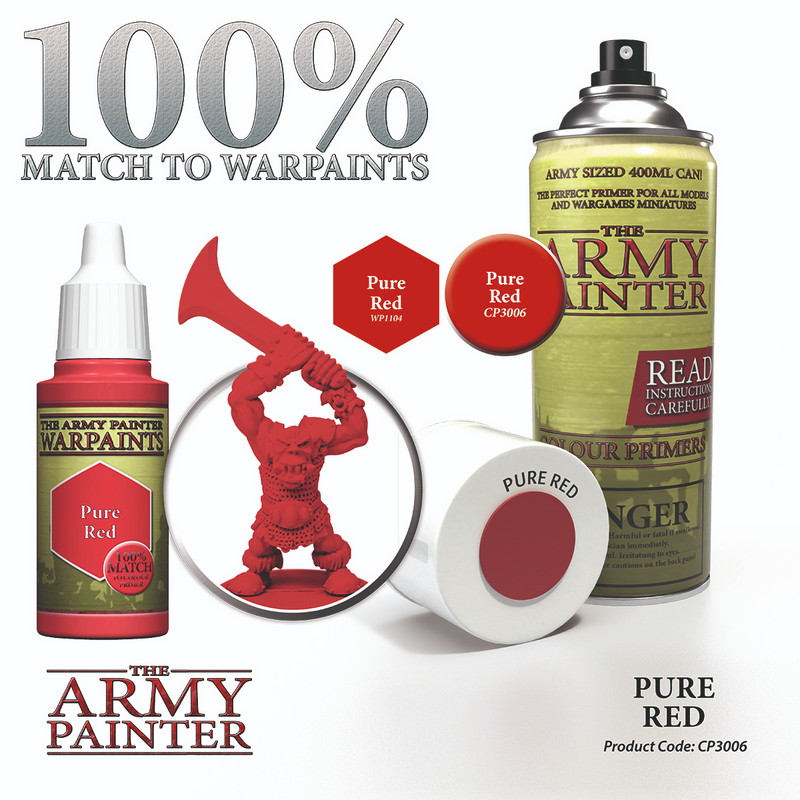 The Army Painter: Colour Primer - Pure Red