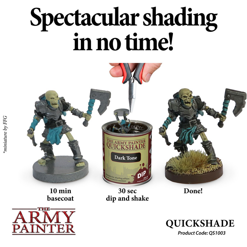 The Army Painter: Quickshade - Dark Tone 250ml