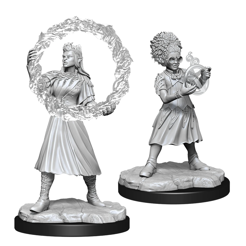 Magic: The Gathering Miniatures - W03 Rootha & Zimone [Unpainted]