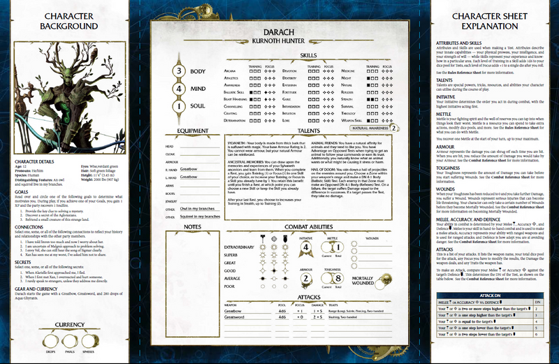 Warhammer Age of Sigmar: Soulbound RPG - Starter Set