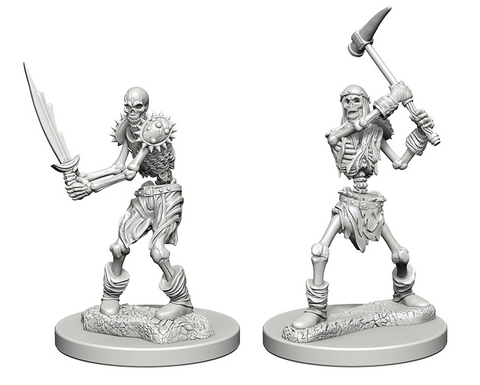 D&D Nolzur's Marvelous Miniatures: W01 Skeletons [Unpainted]