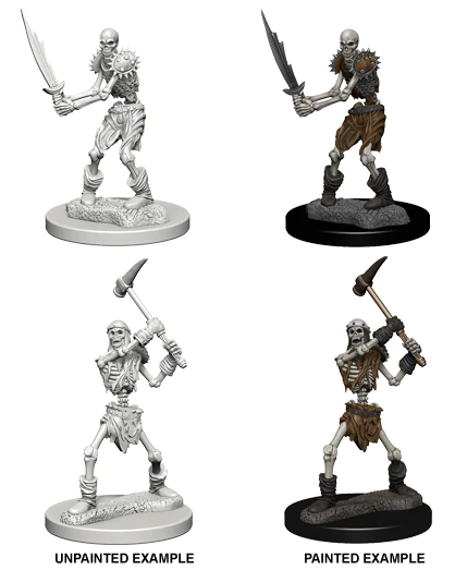 D&D Nolzur's Marvelous Miniatures: W01 Skeletons [Unpainted]