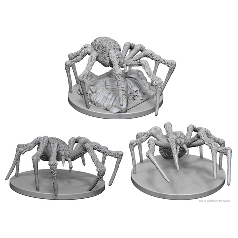 D&D Nolzur's Marvelous Miniatures: W01 Spiders [Unpainted]
