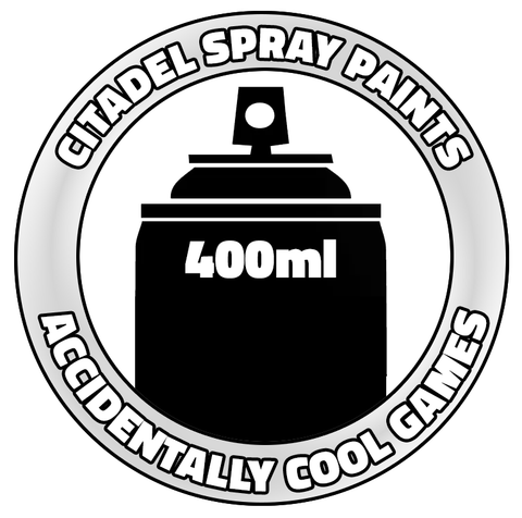 Citadel Spray Paint: Chaos Black **Local Pick-Up and Purchase Only**