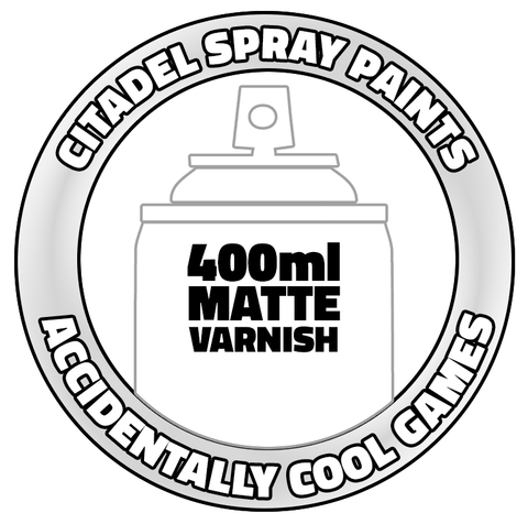 Citadel Spray Paint: Munitorum Varnish **Local Pick-Up and Purchase Only**