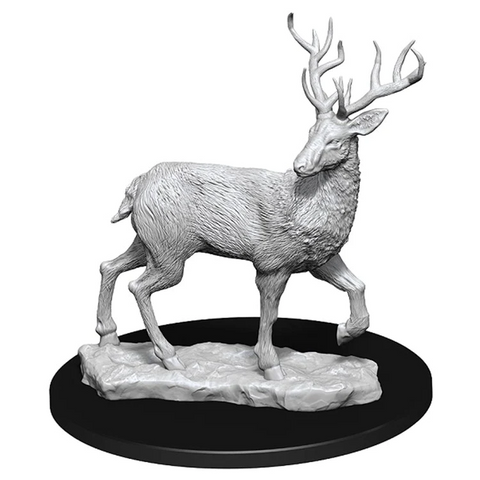 WizKids Deep Cuts Miniatures: W07 Stag [Unpainted]