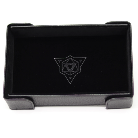 Die Hard Dice Magnetic Rectangle Dice Tray - Black Velvet